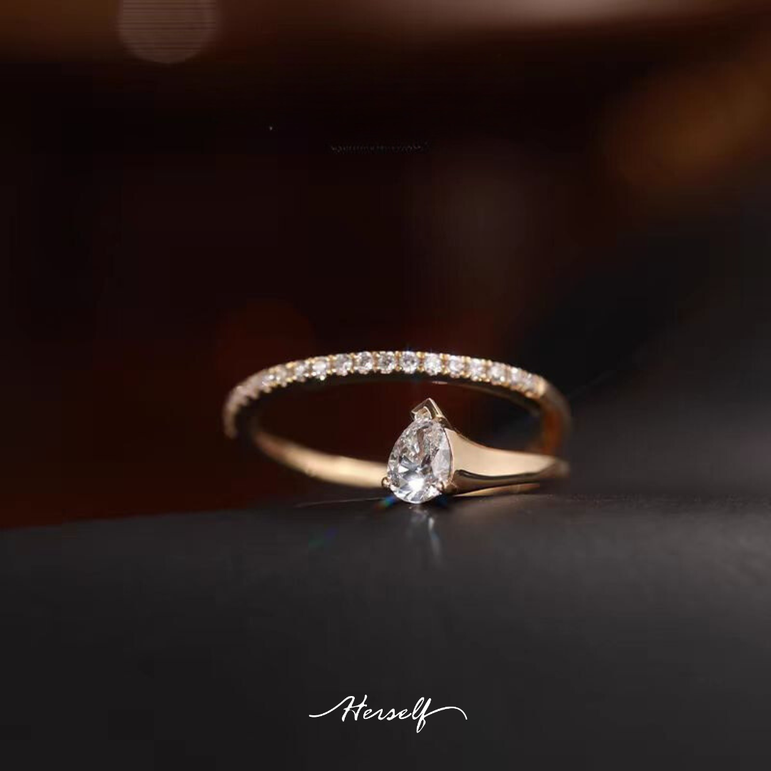 S Diamond Ring