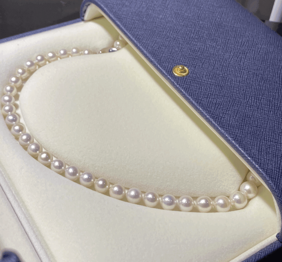 8-9mm Classic Freshwater Pearl Strand Necklace - Herself Jewelry