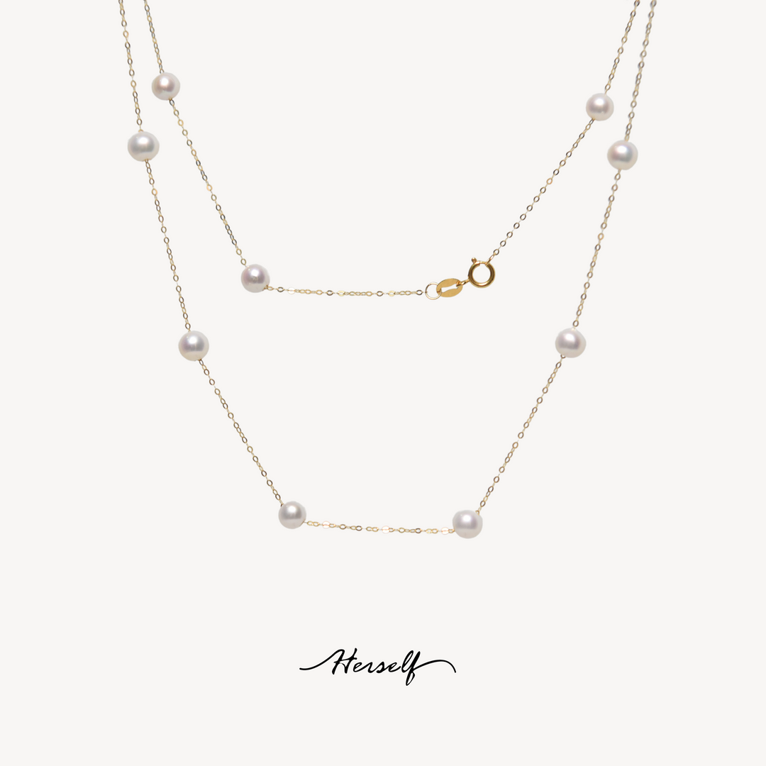 Tincup Necklace 18K Gold