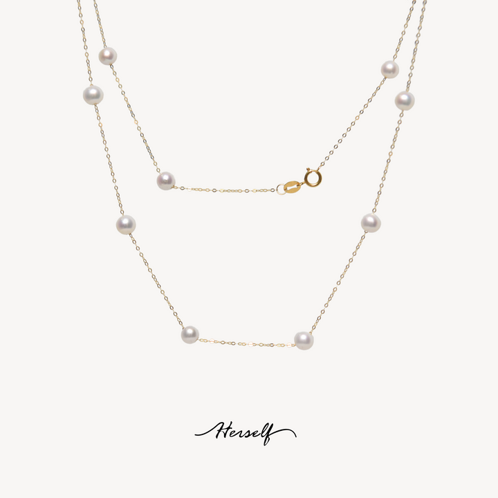 Tincup Necklace 18K Gold
