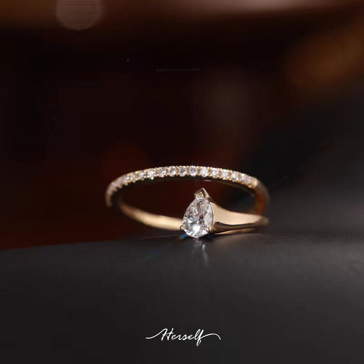 S Diamond Ring