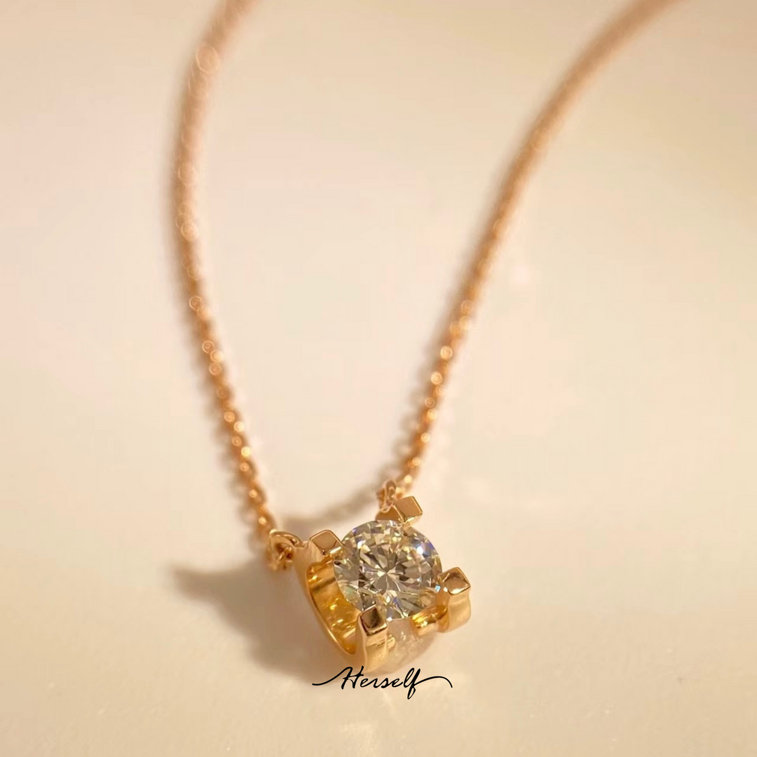 Evergreen Diamond Pendant Necklace