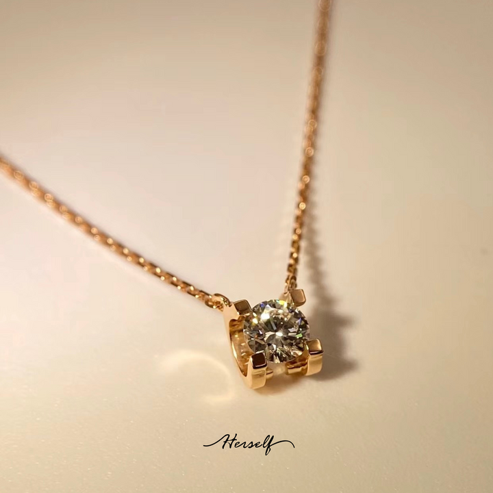 Evergreen Diamond Pendant Necklace