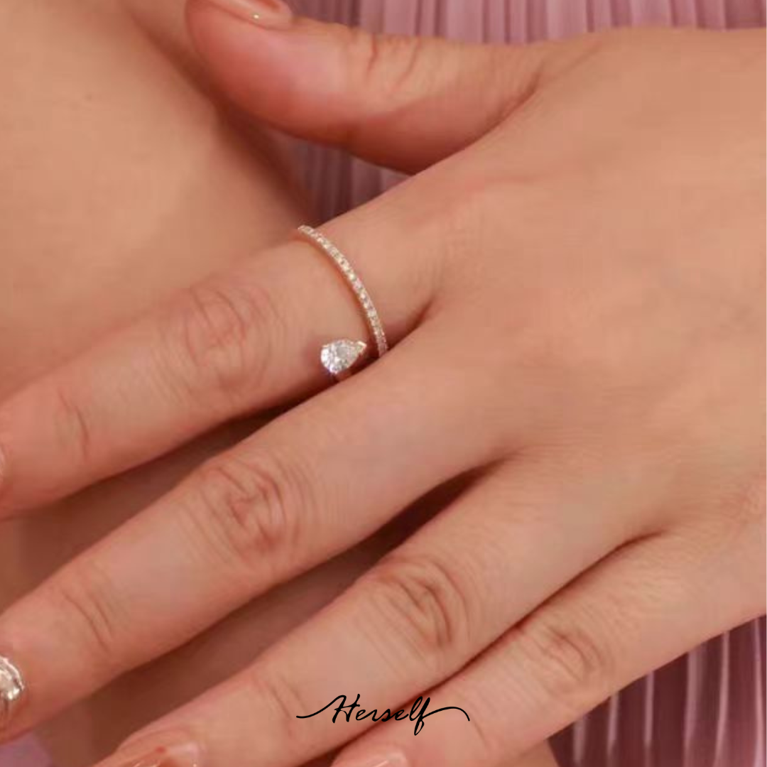 S Diamond Ring