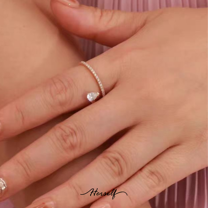 S Diamond Ring