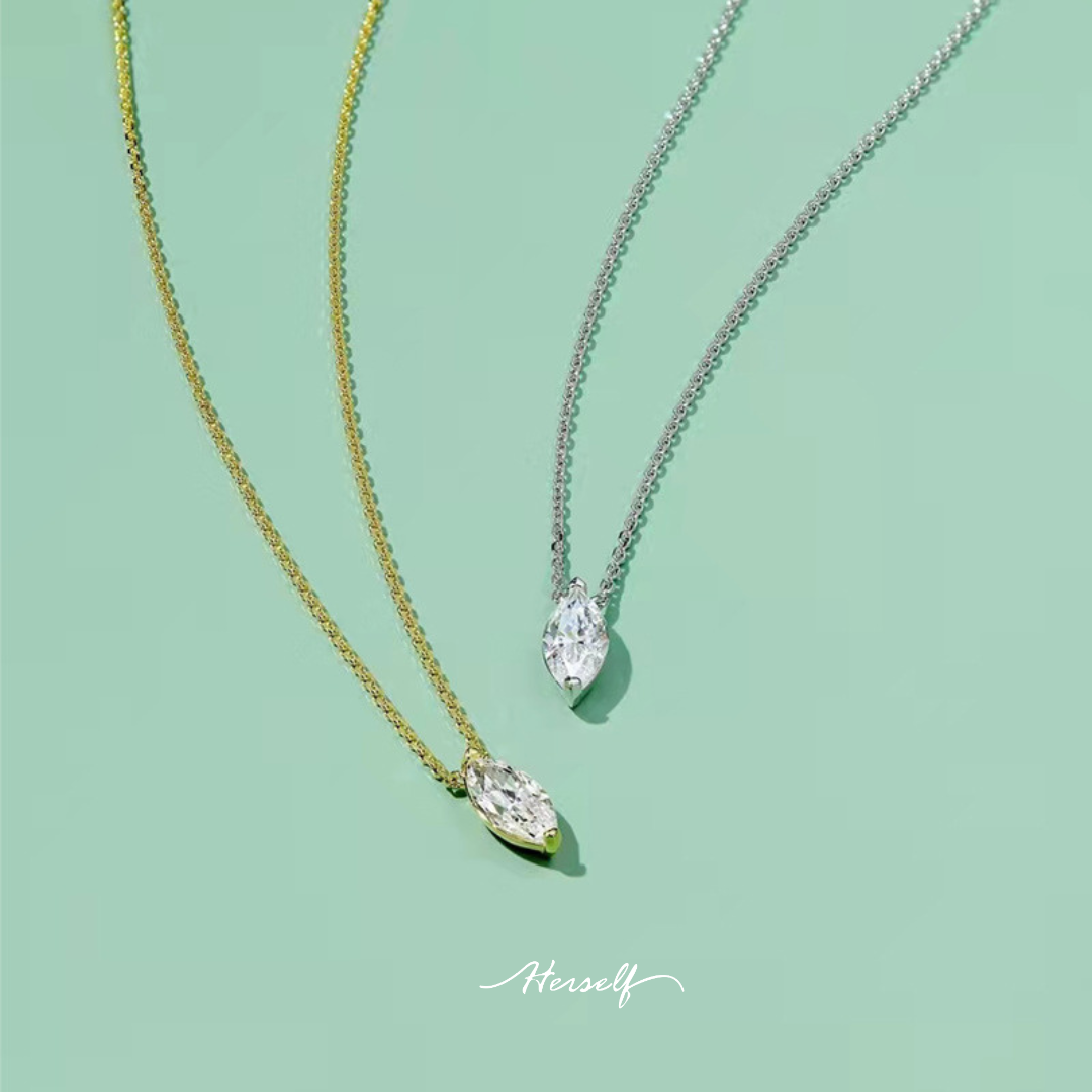 Marquise Diamond Necklace