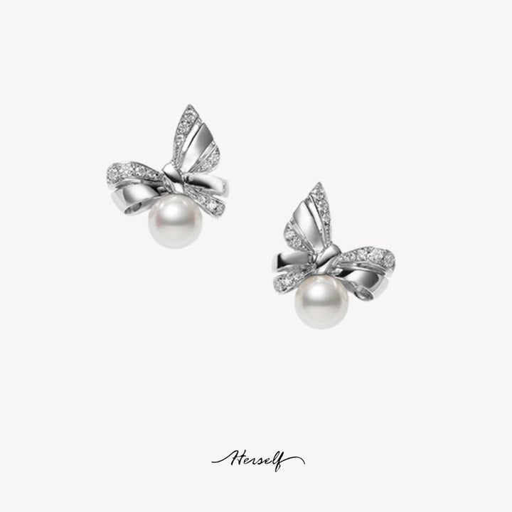 Blair Bowknot Pearl Earrings