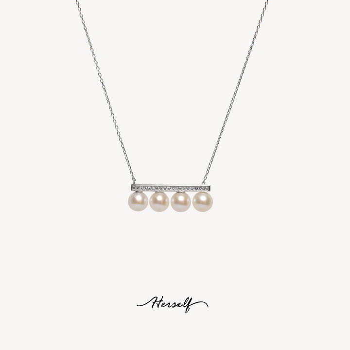 Echo Music Pearl Necklace