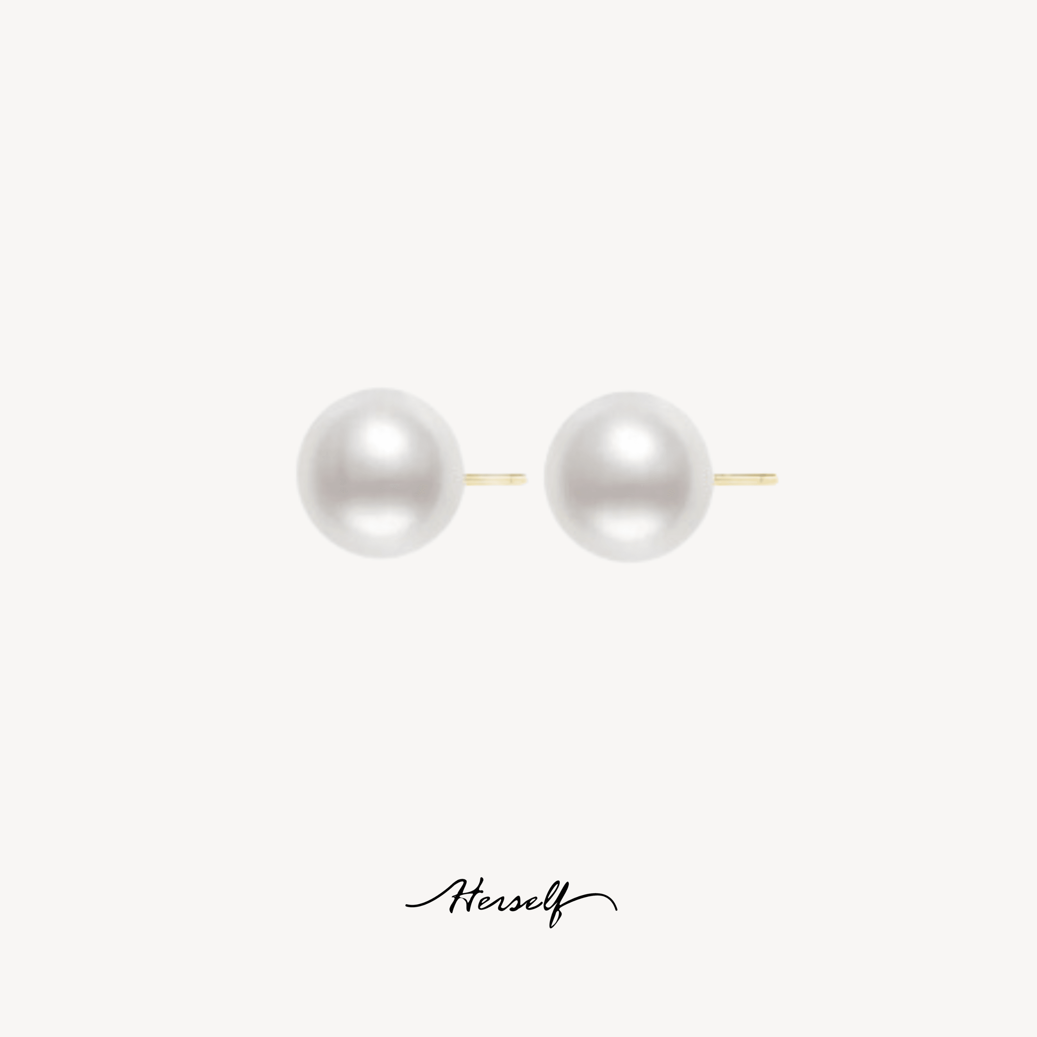 【HYERES LOR】24SS★ Aceh Silver (Y) Pearl Ball Earrings HYERES LOR】24SS☆ Aceh Silver (Y) Pearl Ball Earrings