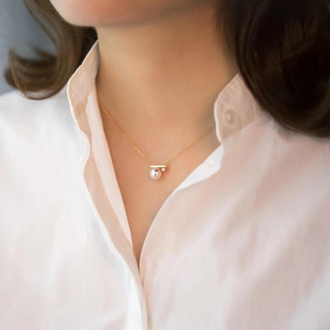 Mini Balance Beam Necklace – Herself Jewelry