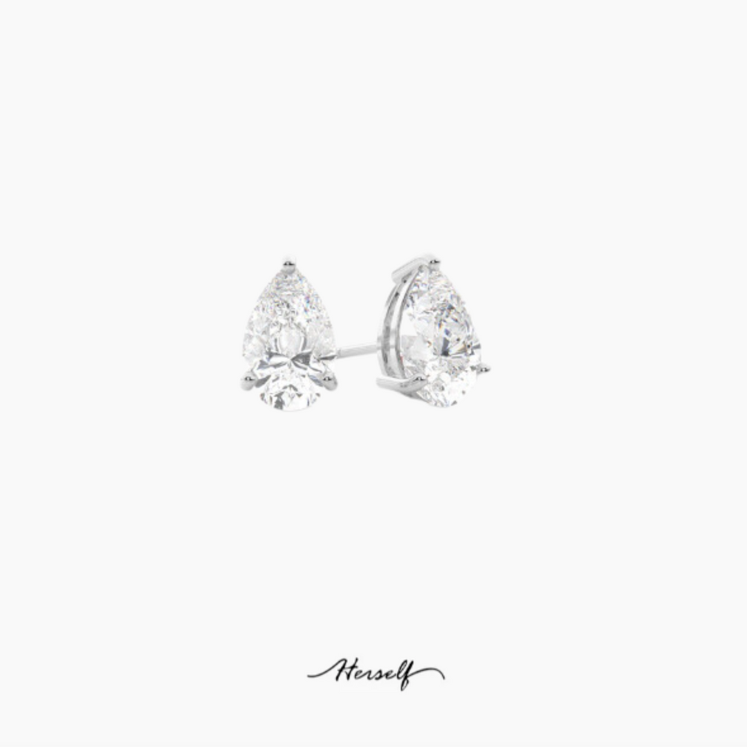 Classic diamond stud earrings 0.5ct IGI Certified