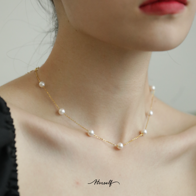 Everyday on sale pearl necklace