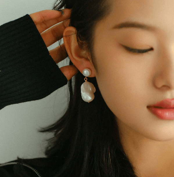 Pure Vintage Baroque Earrings - Herself Jewelry