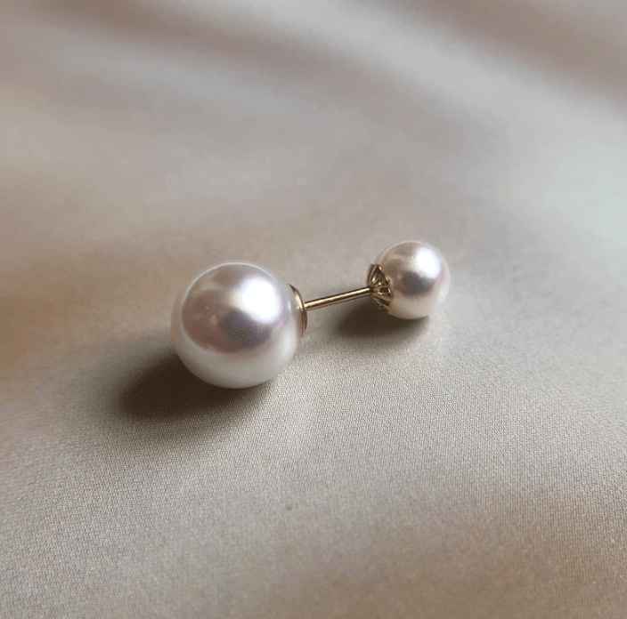 Twin Edison Pearls Earring - Herself Jewelry